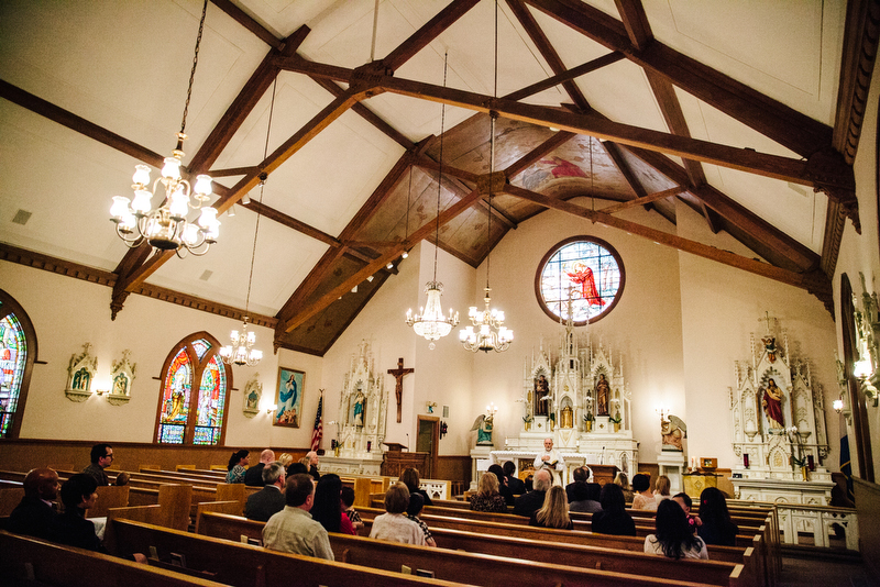 Luka's baptism at St. Anthony's Croatian Catholic Church and Artisan House was photographed by Gennia Cui of the Future Collective.