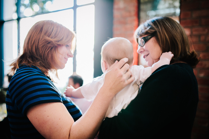 Luka's baptism at St. Anthony's Croatian Catholic Church and Artisan House was photographed by Gennia Cui of the Future Collective.
