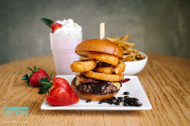 Pono Burger food photography by Gennia Cui of the Future Collective.